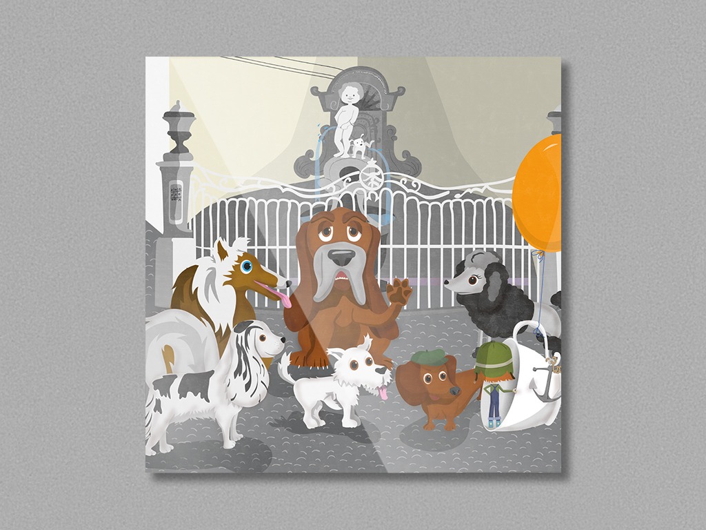 Magnet "Hunde"