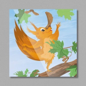 Magnet "Einhörnchen"