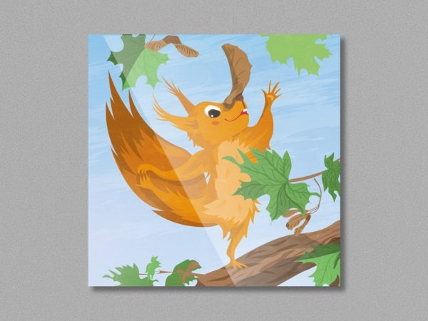 Magnet "Einhörnchen"