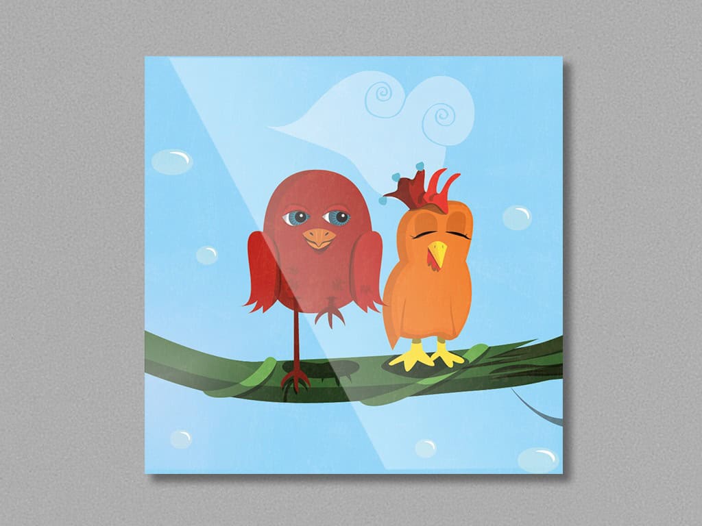 Magnet "Piep&Matz"