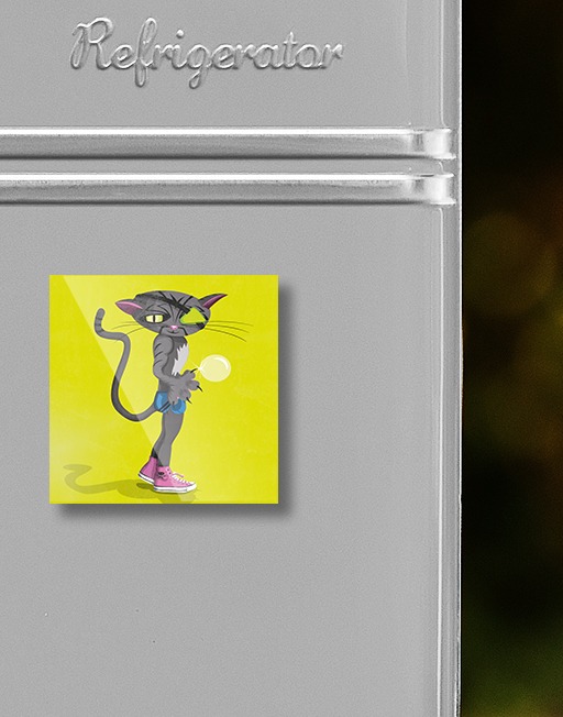Magnet "Piratenkater" – Bild 2