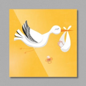 Magnet "Storch"