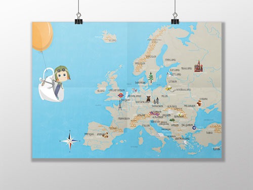 Pinipas Europakarte – Bild 2