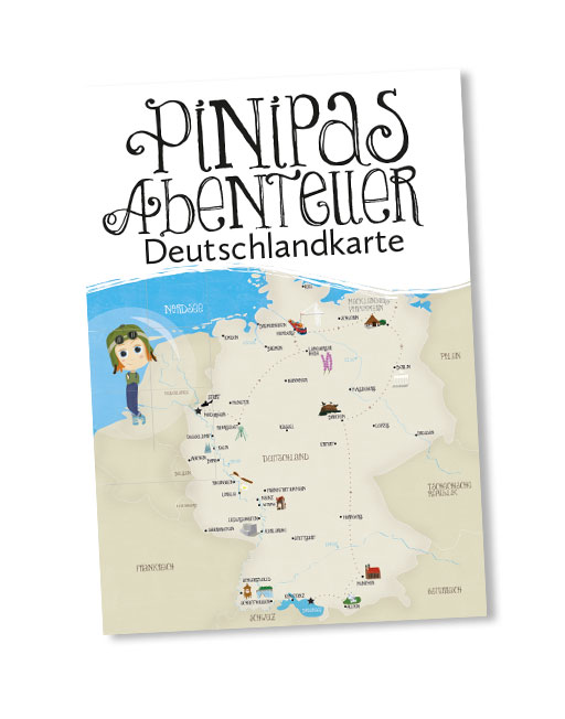 Pinipas Deutschlandkarte