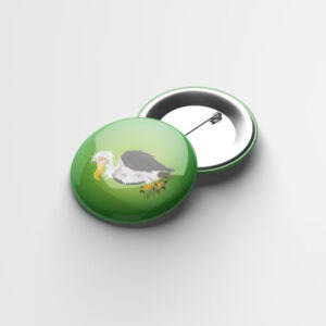 Button "Pleitegeier", 37mm
