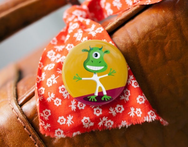 Button "Marsmensch", 37mm