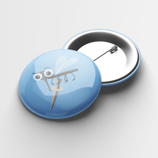 Button "Siggi", 37mm