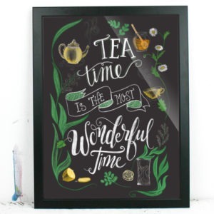 "Tea time", 30x40cm