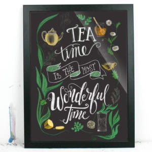 "Tea time", 30x40cm