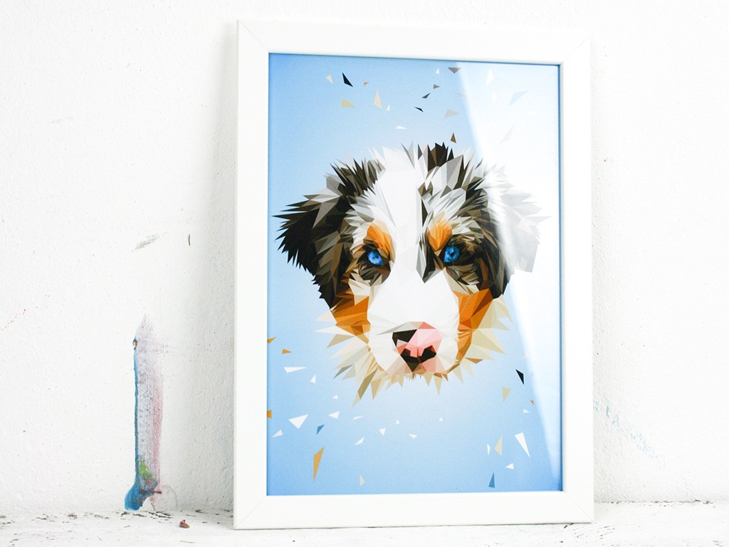 "Hund", 21x30cm – Bild 2