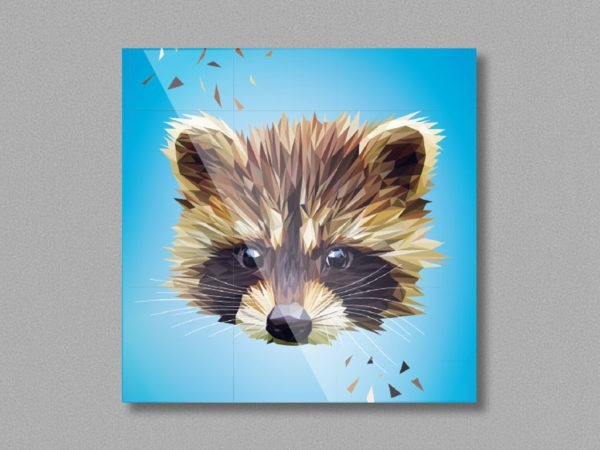 Magnet "Waschbär"