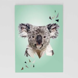 Postkarte Koala