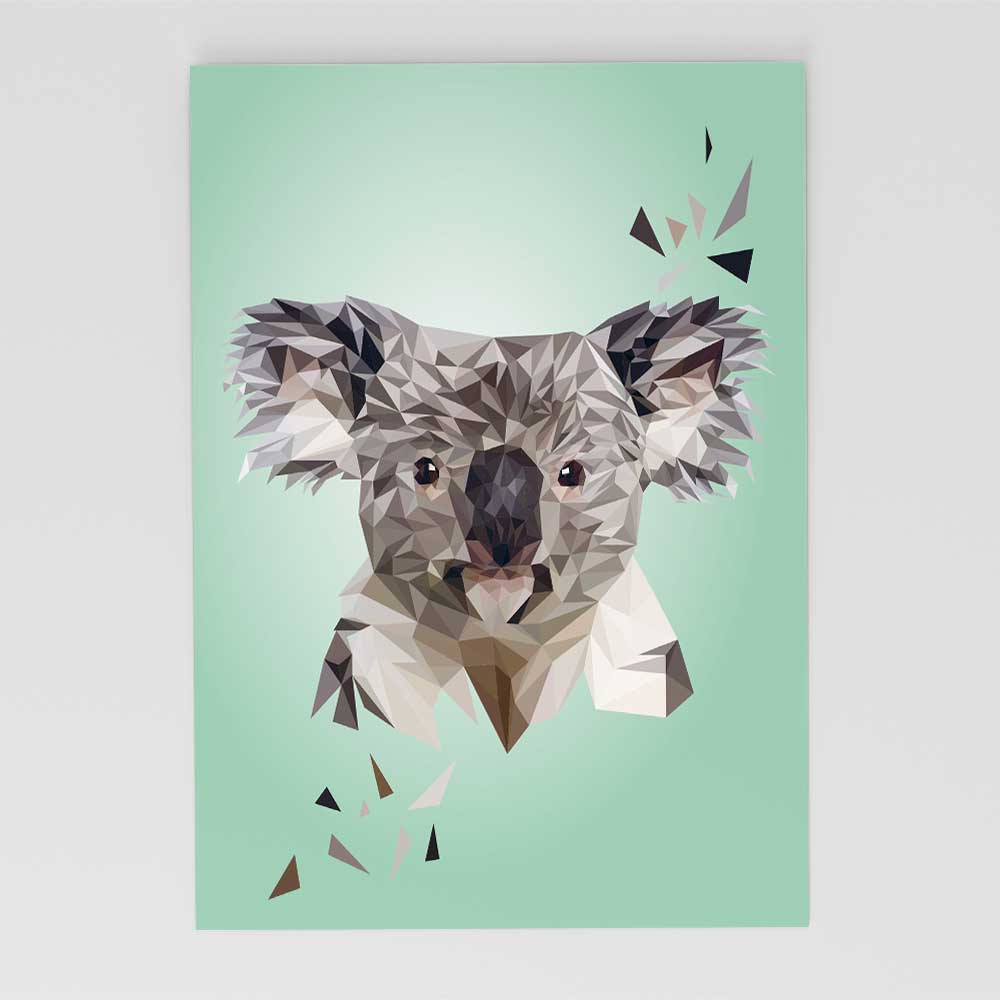 Postkarte Koala