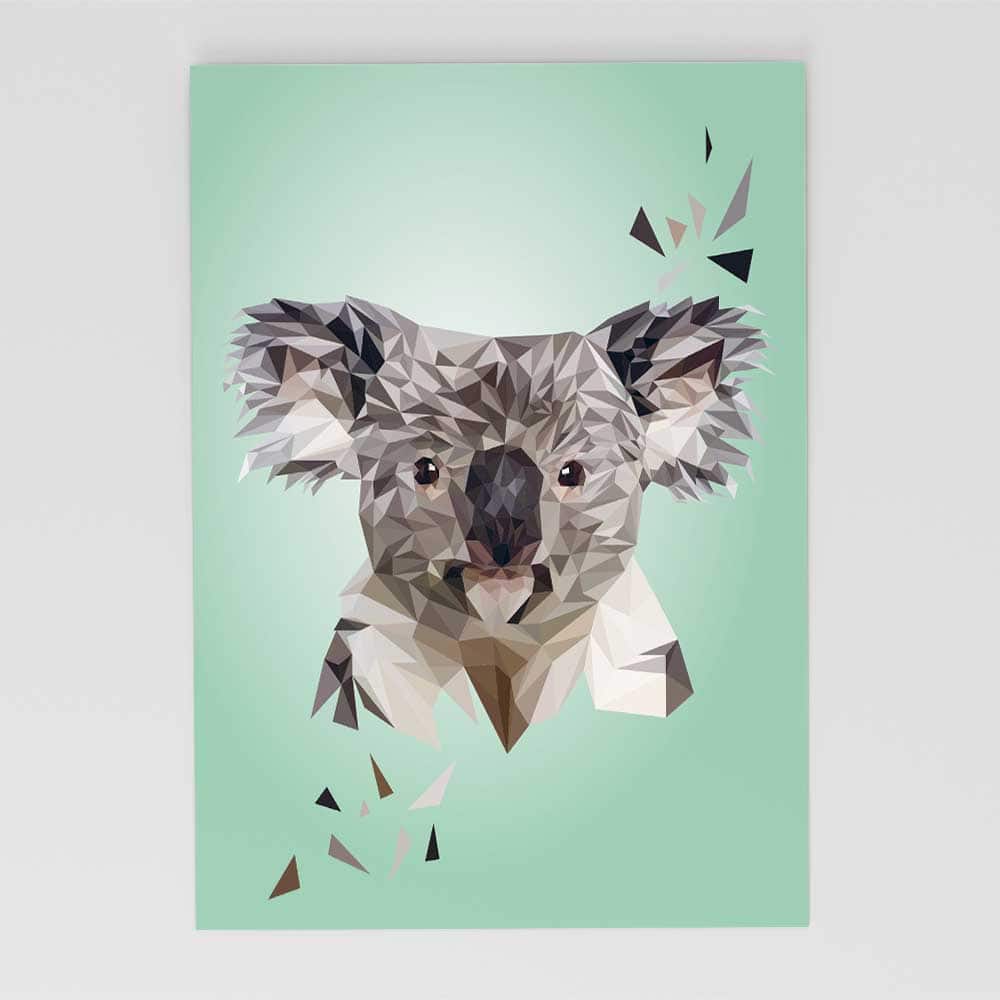 Postkarte Koala