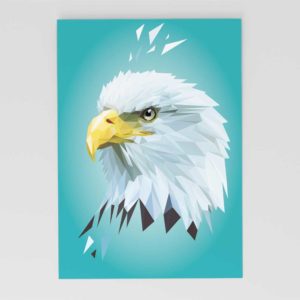 Postkarte Adler