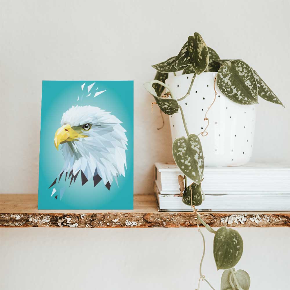 Postkarte Adler – Bild 2