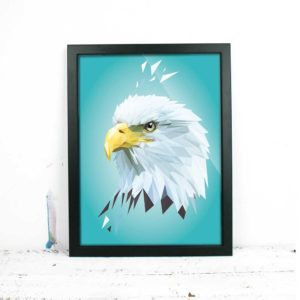 "Adler", 30x40cm