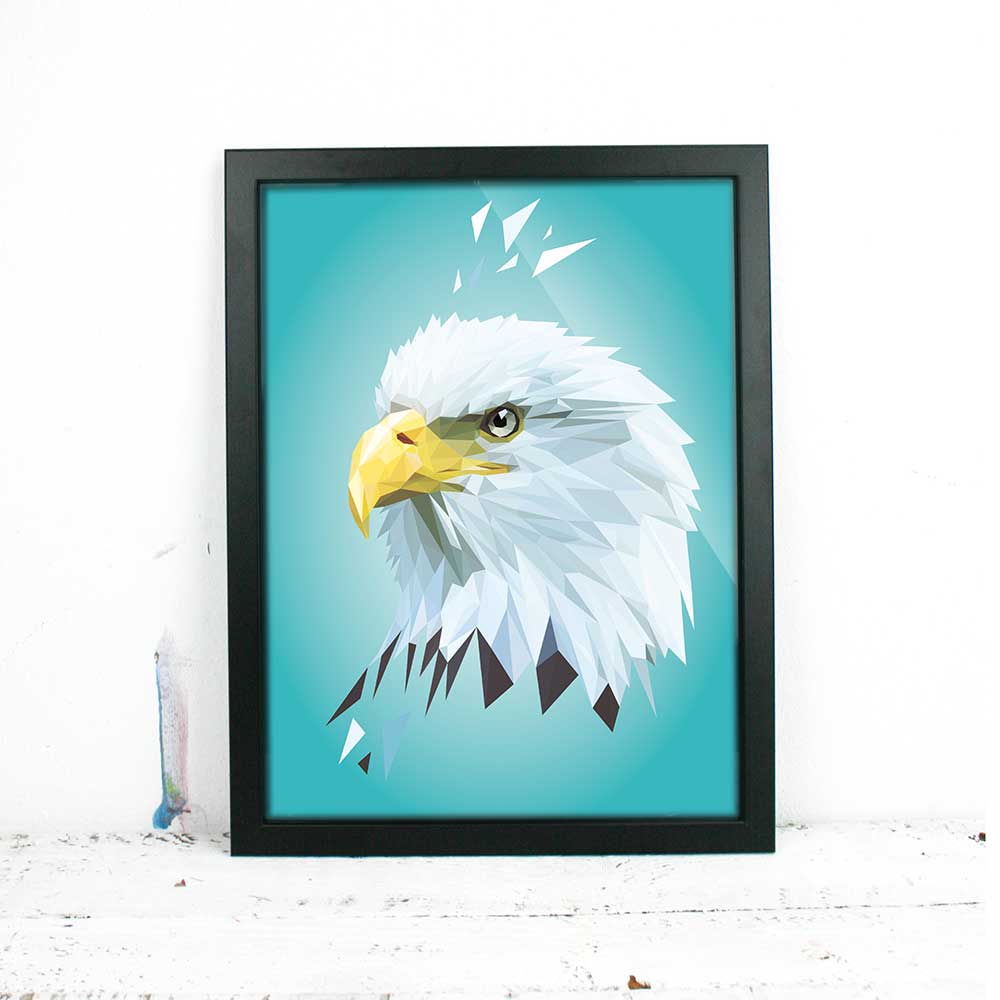 "Adler", 30x40cm