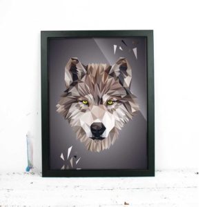 "Wolf", 21x30 cm