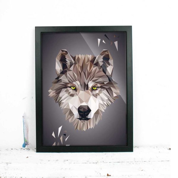 "Wolf", 30x40cm