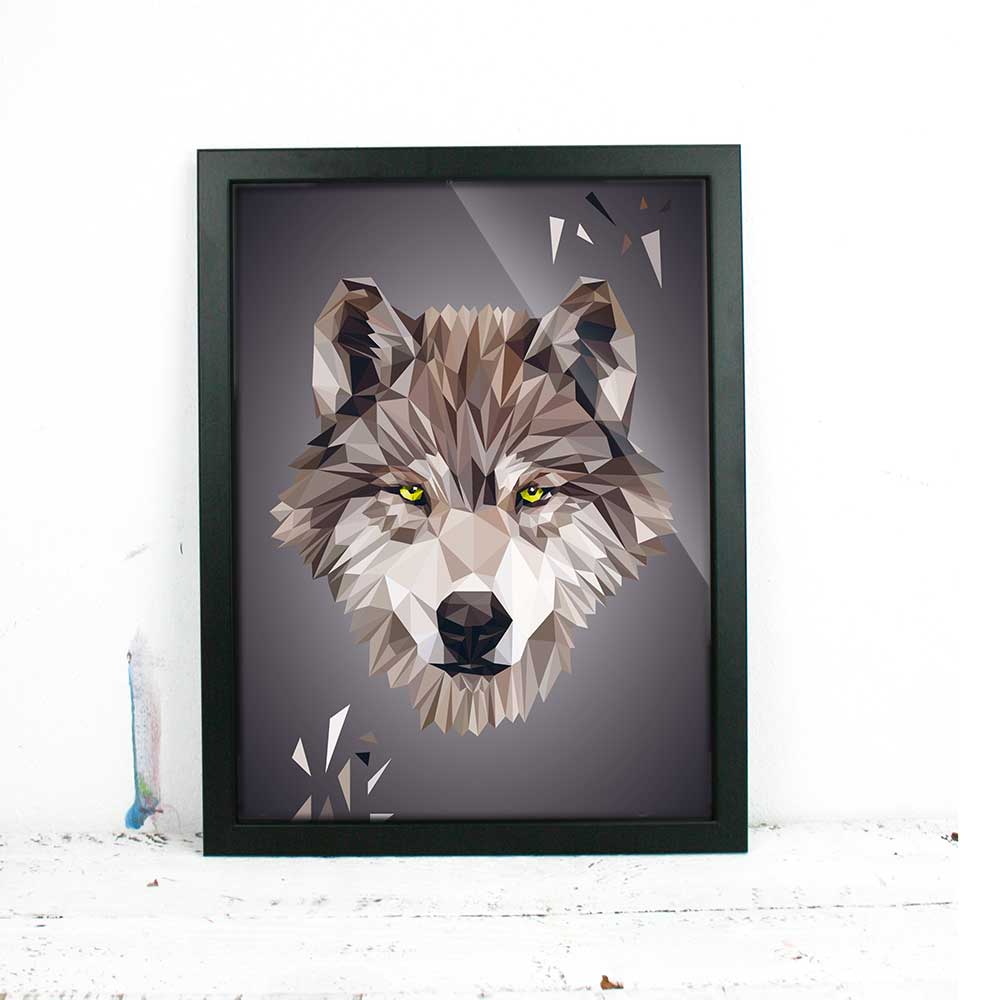 "Wolf", 30x40cm