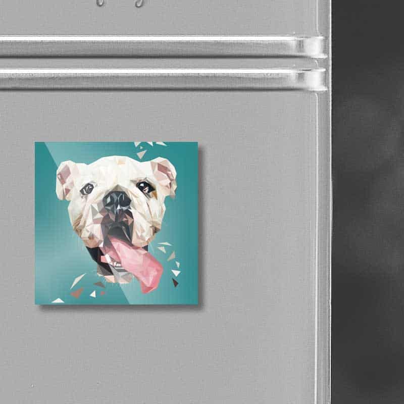 Magnet "Englische Bulldogge" – Bild 2