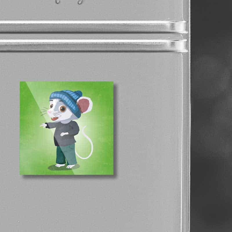 Magnet "Wollmaus" – Bild 2