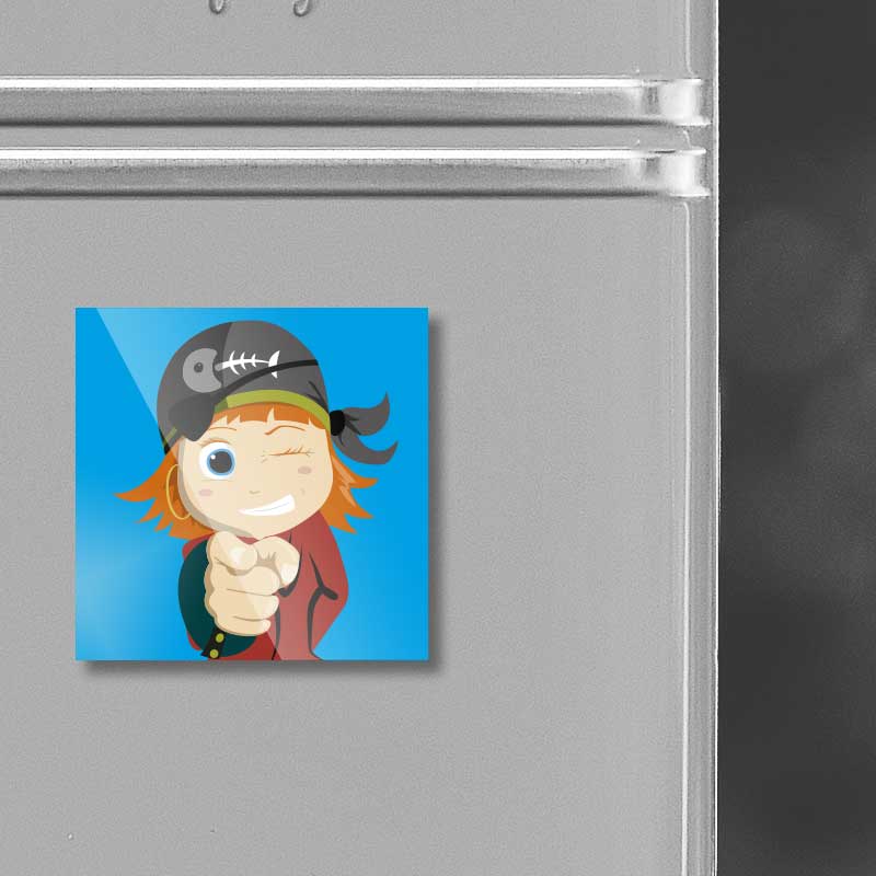 Magnet "Pinipa Piratin" – Bild 2